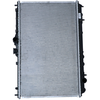 Image de NRF 519517 Radiateur du moteur EASY FIT Grille de radiateur soudée, Aluminium, avec pièces d'assemblage