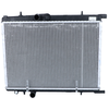 Image de NRF 519525 Radiateur du moteur EASY FIT Grille de radiateur soudée, Aluminium, avec pièces d'assemblage