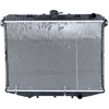 Image de NRF 519533 Radiateur du moteur EASY FIT Grille de radiateur soudée, Aluminium, avec pièces d'assemblage