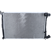 Image de NRF 519602 Radiateur du moteur Grille de radiateur soudée, Aluminium, avec joints