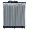 Image de NRF 526356 Radiateur du moteur Grille de radiateur soudée, Aluminium