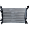 Image de NRF 54504 Radiateur du moteur ailettes jointes mécaniquement, Aluminium