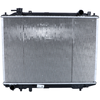 Image de NRF 53567 Radiateur du moteur EASY FIT Grille de radiateur soudée, Aluminium, avec pièces d'assemblage
