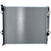 Image de NRF 53575 Radiateur du moteur Grille de radiateur soudée, Aluminium