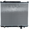 Image de NRF 53576 Radiateur du moteur Grille de radiateur soudée, Aluminium
