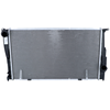Image de NRF 53472 Radiateur du moteur Grille de radiateur soudée, Aluminium, avec pièces d'assemblage