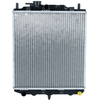 Image de NRF 53673 Radiateur du moteur Grille de radiateur soudée, Aluminium