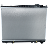 Image de NRF 53694 Radiateur du moteur Grille de radiateur soudée, Aluminium