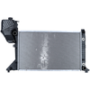 Image de NRF 55349 Radiateur du moteur EASY FIT Grille de radiateur soudée, Aluminium, avec pièces d'assemblage