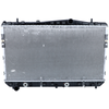 Image de NRF 53732 Radiateur du moteur EASY FIT Grille de radiateur soudée, Aluminium, avec pièces d'assemblage