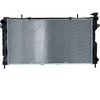 Image de NRF 53734 Radiateur du moteur Grille de radiateur soudée, Aluminium, avec douille en caoutchouc