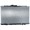 Image de NRF 53744 Radiateur du moteur Grille de radiateur soudée, Aluminium