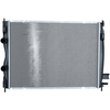 Image de NRF 53756 Radiateur du moteur Grille de radiateur soudée, Aluminium