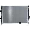 Image de NRF 53757 Radiateur du moteur Grille de radiateur soudée, Aluminium