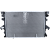 Image de NRF 53795 Radiateur du moteur Grille de radiateur soudée, Aluminium, avec joints