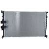 Image de NRF 53842 Radiateur du moteur Grille de radiateur soudée, Aluminium