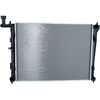 Image de NRF 53845 Radiateur du moteur Grille de radiateur soudée, Aluminium