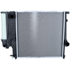Image de NRF 53849 Radiateur du moteur Grille de radiateur soudée, Aluminium, avec pièces d'assemblage