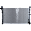 Image de NRF 53878 Radiateur du moteur Grille de radiateur soudée, Aluminium, avec joints