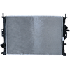 Image de NRF 53812 Radiateur du moteur Grille de radiateur soudée, Aluminium, avec joints