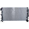 Image de NRF 53885 Radiateur du moteur Grille de radiateur soudée, Aluminium, avec pièces d'assemblage