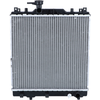 Image de NRF 58353 Radiateur du moteur EASY FIT Grille de radiateur soudée, Aluminium, avec pièces d'assemblage