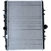 Image de NRF 58352 Radiateur du moteur Grille de radiateur soudée, Aluminium, avec joints