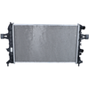 Image de NRF 58355 Radiateur du moteur Grille de radiateur soudée, Aluminium, avec douille en caoutchouc