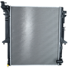 Image de NRF 53908 Radiateur du moteur Grille de radiateur soudée, Aluminium