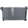 Image de NRF 53780 Radiateur du moteur Grille de radiateur soudée, Aluminium, avec adaptateur