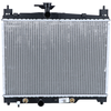 Image de NRF 53599 Radiateur du moteur EASY FIT Grille de radiateur soudée, Aluminium, avec pièces d'assemblage