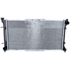 Image de NRF 53783 Radiateur du moteur EASY FIT Grille de radiateur soudée, Aluminium, avec pièces d'assemblage