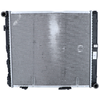Image de NRF 516572 Radiateur du moteur EASY FIT Grille de radiateur soudée, Aluminium, avec pièces d'assemblage
