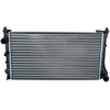 Image de NRF 58376 Radiateur du moteur ailettes jointes mécaniquement, Aluminium