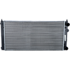Image de NRF 53960 Radiateur du moteur ailettes jointes mécaniquement, Aluminium