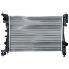 Image de NRF 53981 Radiateur du moteur ailettes jointes mécaniquement, Aluminium