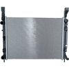 Image de NRF 53003 Radiateur du moteur Grille de radiateur soudée, Aluminium