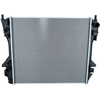 Image de NRF 53012 Radiateur du moteur Grille de radiateur soudée, Aluminium