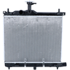 Image de NRF 53025 Radiateur du moteur EASY FIT Grille de radiateur soudée, Aluminium, avec pièces d'assemblage