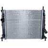 Image de NRF 53028 Radiateur du moteur EASY FIT Grille de radiateur soudée, Aluminium, avec pièces d'assemblage
