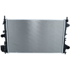 Image de NRF 53074 Radiateur du moteur Grille de radiateur soudée, Aluminium, sans capteur