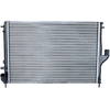 Image de NRF 53092 Radiateur du moteur ailettes jointes mécaniquement, Aluminium