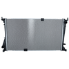 Image de NRF 53123 Radiateur du moteur Grille de radiateur soudée, Aluminium