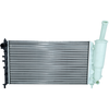 Image de NRF 53124 Radiateur du moteur ailettes jointes mécaniquement, Aluminium