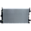 Image de NRF 53132 Radiateur du moteur Grille de radiateur soudée, Aluminium