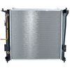 Image de NRF 53163 Radiateur du moteur Grille de radiateur soudée, Aluminium
