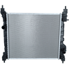 Image de NRF 53195 Radiateur du moteur Grille de radiateur soudée, Aluminium