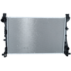 Image de NRF 58422 Radiateur du moteur Grille de radiateur soudée, Aluminium