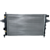 Image de NRF 50562A Radiateur du moteur ailettes jointes mécaniquement, Aluminium