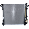 Image de NRF 56023 Radiateur du moteur EASY FIT Grille de radiateur soudée, Aluminium, avec pièces d'assemblage